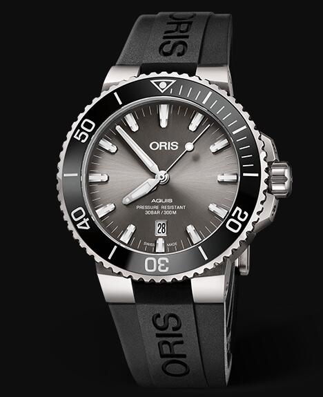 Oris Aquis Titanium Date 43.5mm 01 733 7730 7153-07 4 24 64TEB Replica Watch